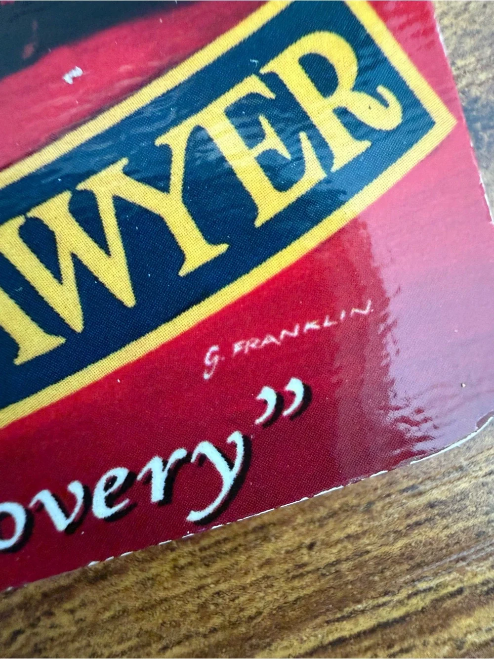 The Honest Lawyer Subject to Discovery Set of 4 Coasters Pub World England Box